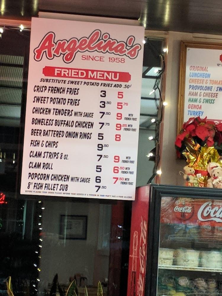 Angelina's Submarine Shops Menu image 4